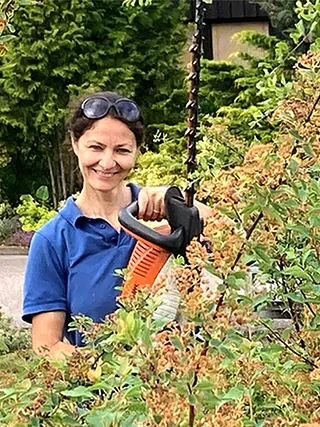 profilbild trädgårdsarbetare Cornelia